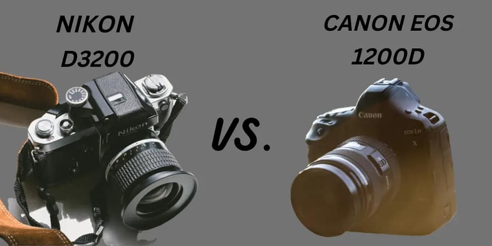 NIKON 3200D vs canon eos 1200d camera comparision